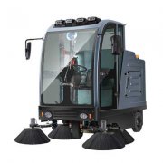 BETVICTOR伟德电竞在线客服驾驶式电动扫地车各部分功能介绍